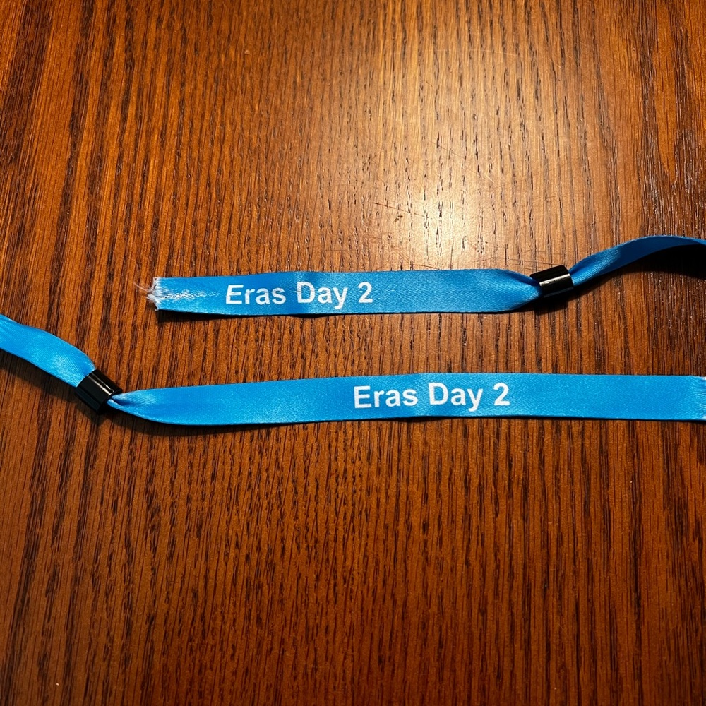 Taylor Swift Eras tour floor seat wristbands